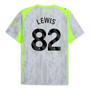 Manchester City Rico Lewis #82 Tredjetrøje 2025-26 Kortærmet